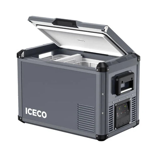 ICECO VL45 Pro Dual Zone 45QT Portable Cooler Grey