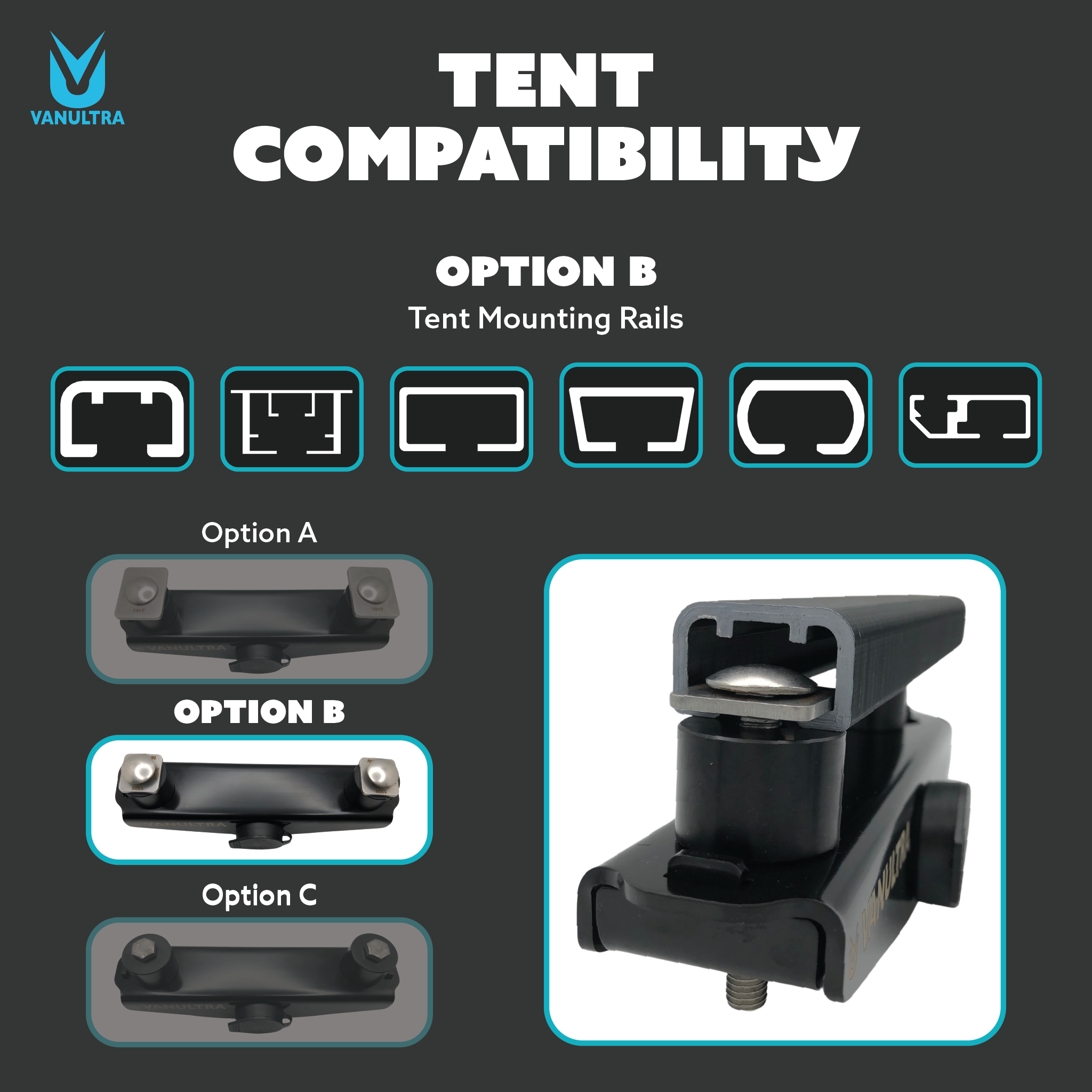 The Gatekeeper - Locking Tent Mount
