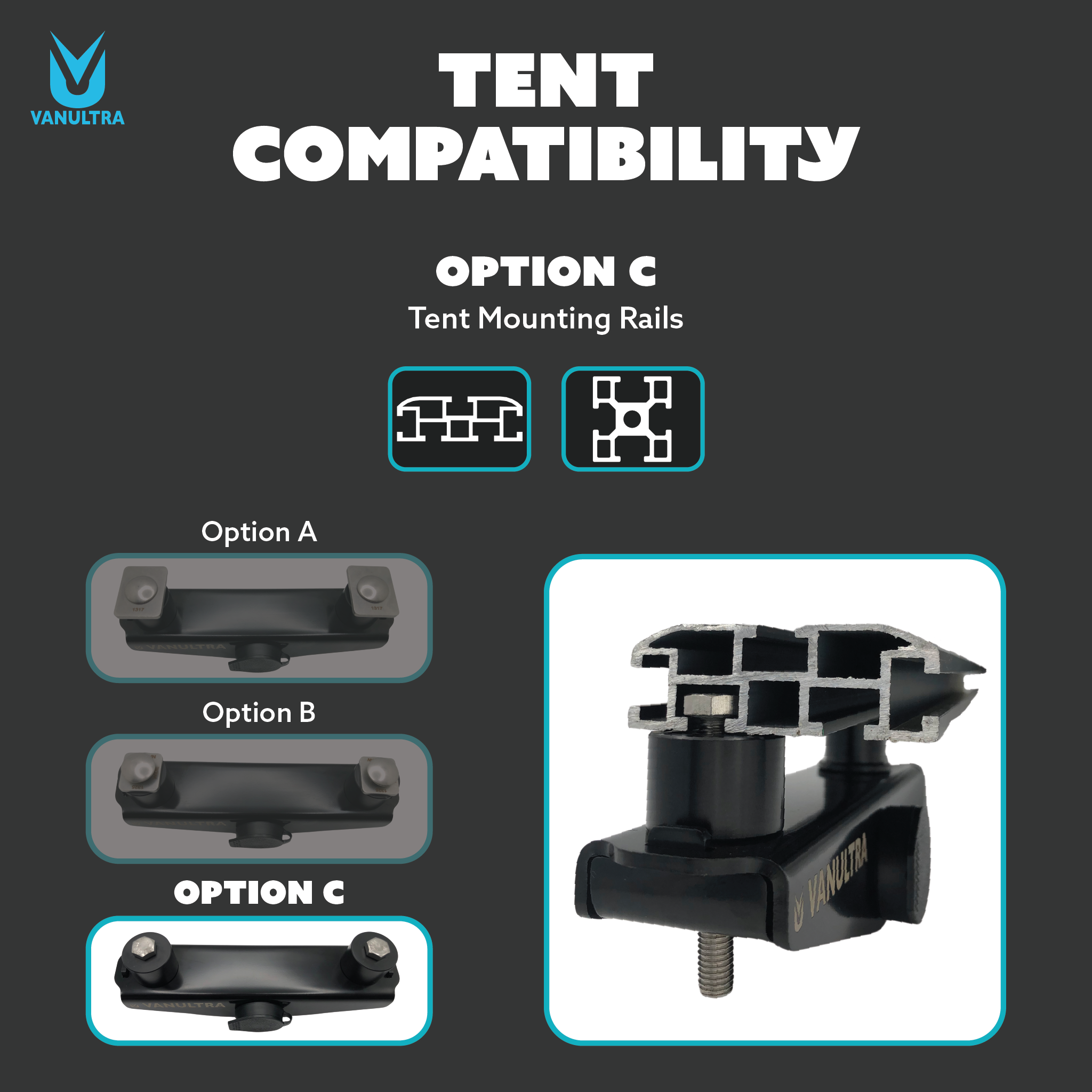 The Gatekeeper - Locking Tent Mount