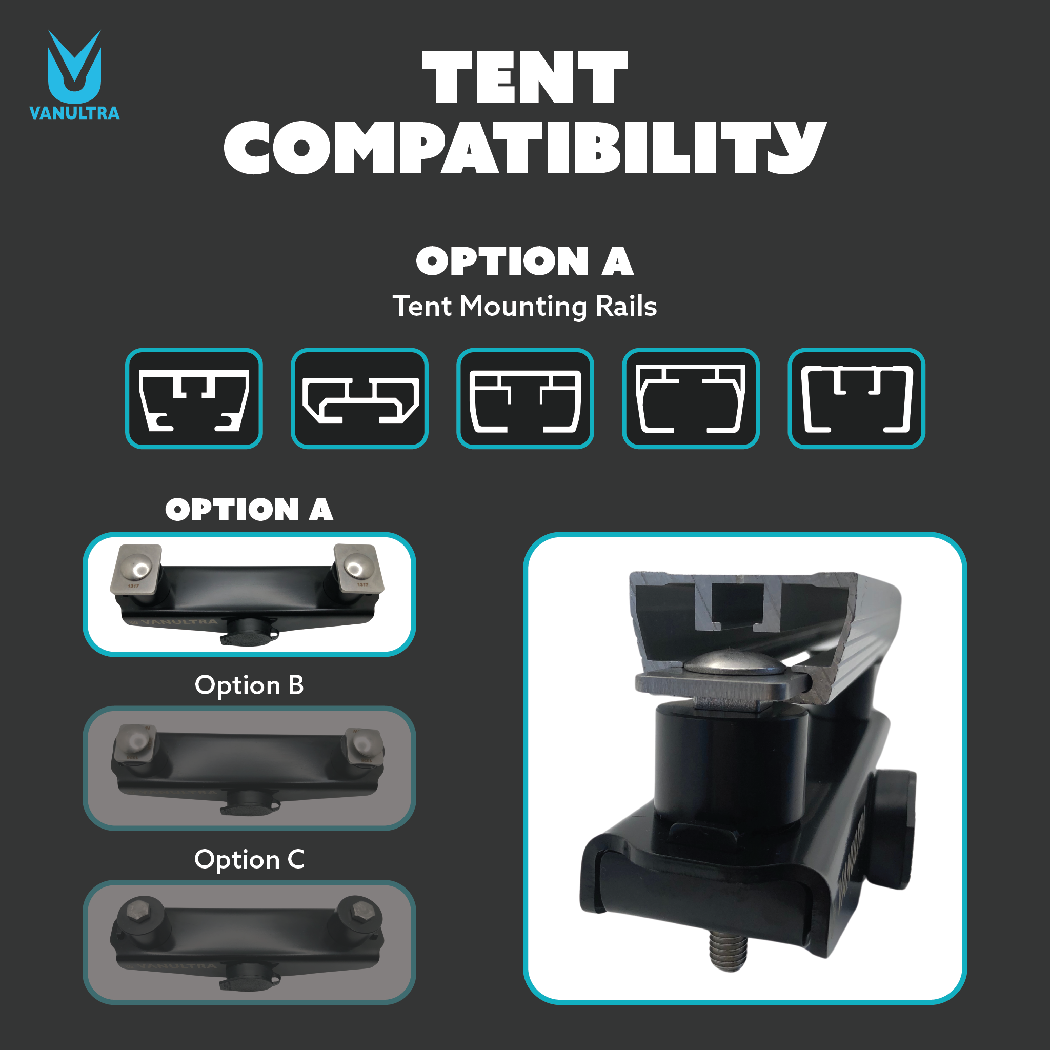 The Gatekeeper - Locking Tent Mount (Option A)